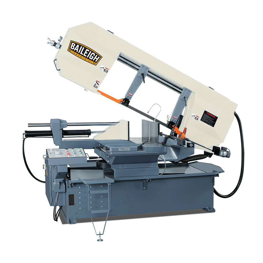 Baileigh, Baileigh 1001389 BS-24SA-DM 220V Semi Auto Dual Mitering Horizontal Band Saw