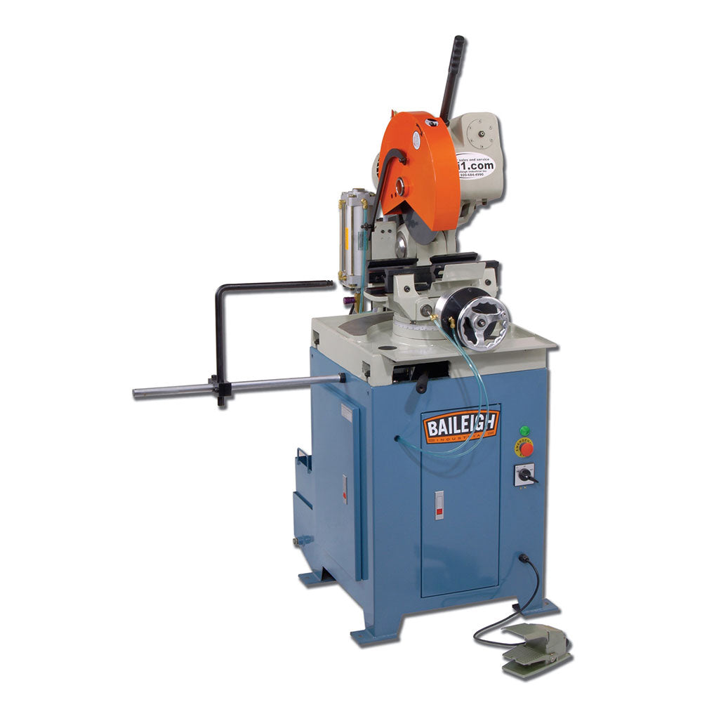 Baileigh, Baileigh 1002578 CS-350SA 14" Semi-Automatic Cut Off Saw w/ Cast Iron Head