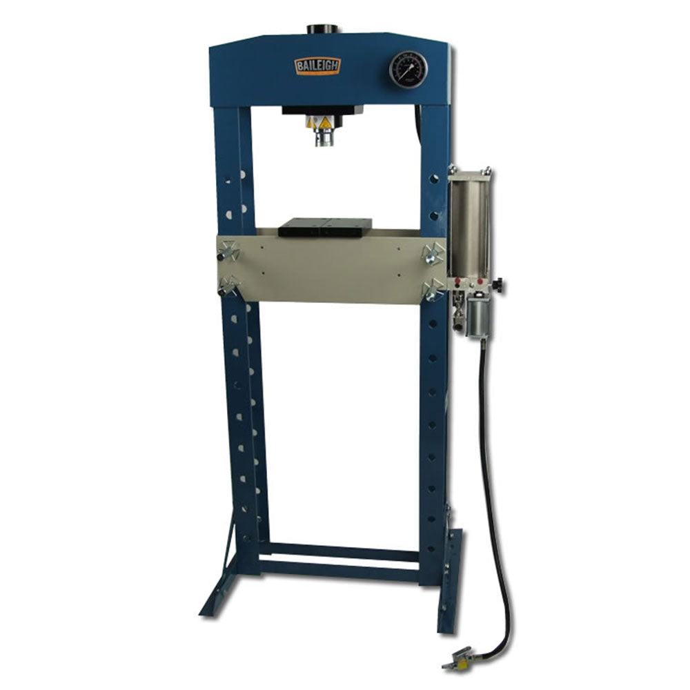 Baileigh, Baileigh 1004816 HSP-30A 30 Ton Pneumatic/Hand Operated H-Frame Press