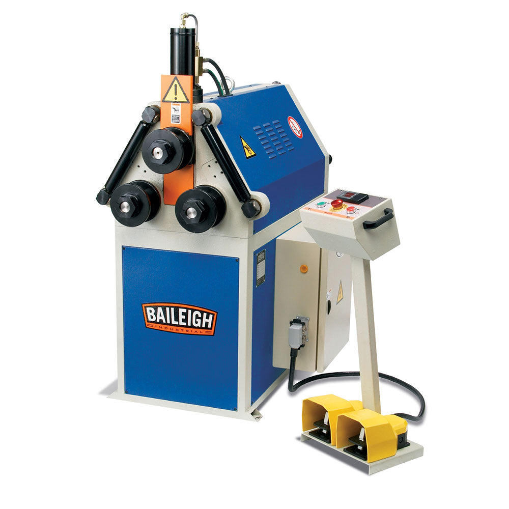 Baileigh, Baileigh 1006835 R-H45 Hydraulic Roll Bender w/ 3 Driven Rolls