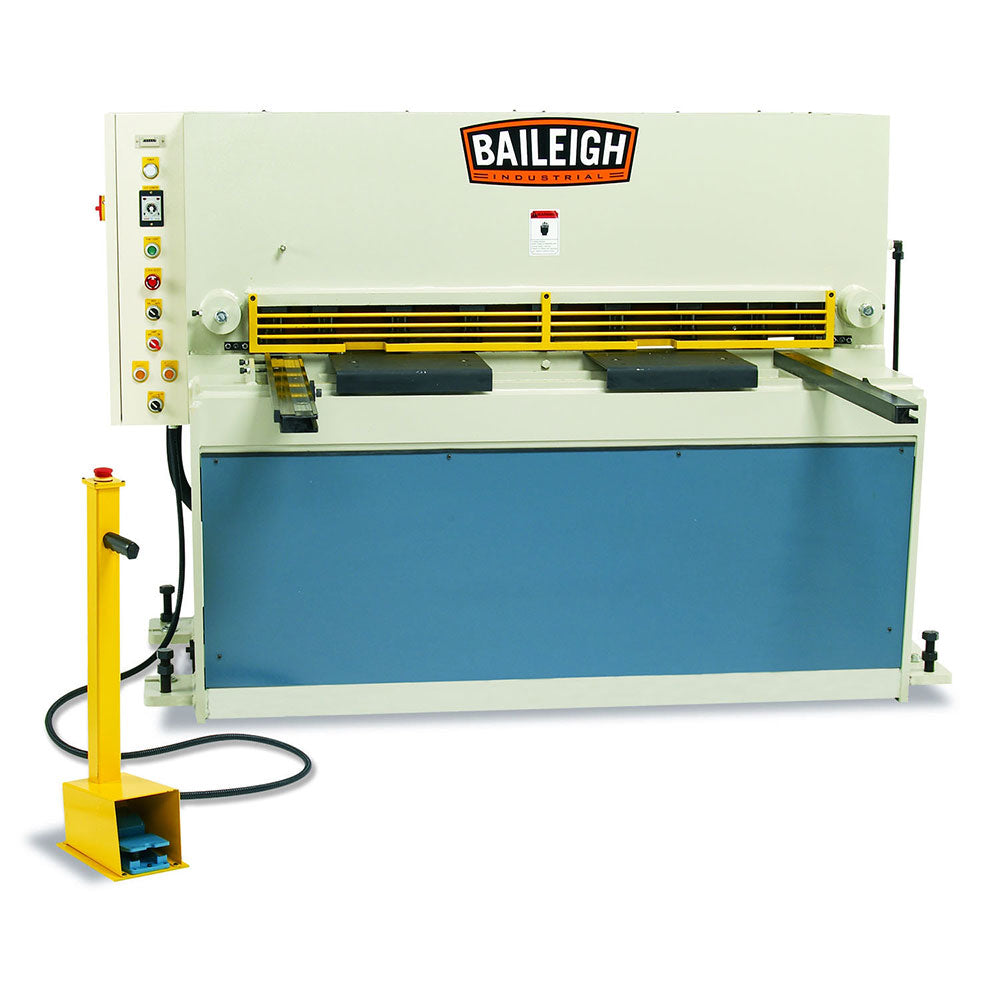 Baileigh, Baileigh 1007122 SH-5210-HD Hydraulic Sheet Metal Shear w/ 52" x 10 ga Capacity