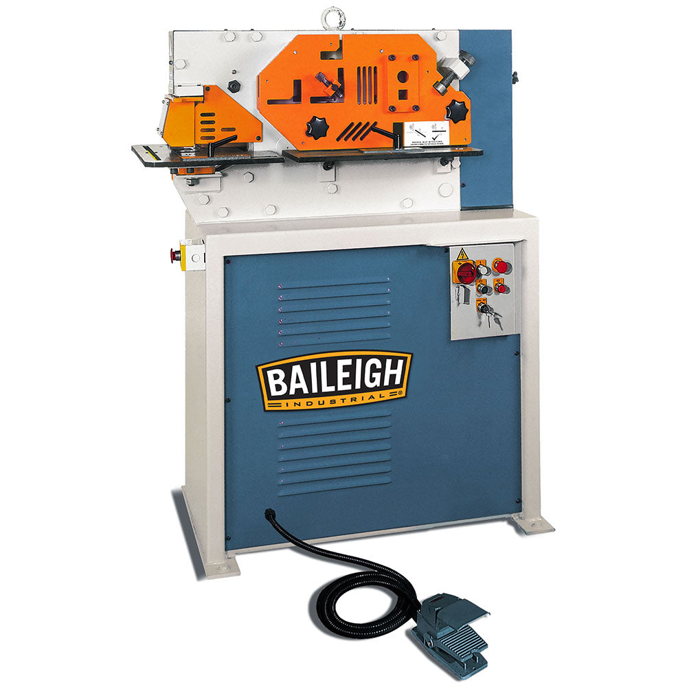 Baileigh, Baileigh 1007757 SW-443 220V 44 Ton 4 Station Ironworker