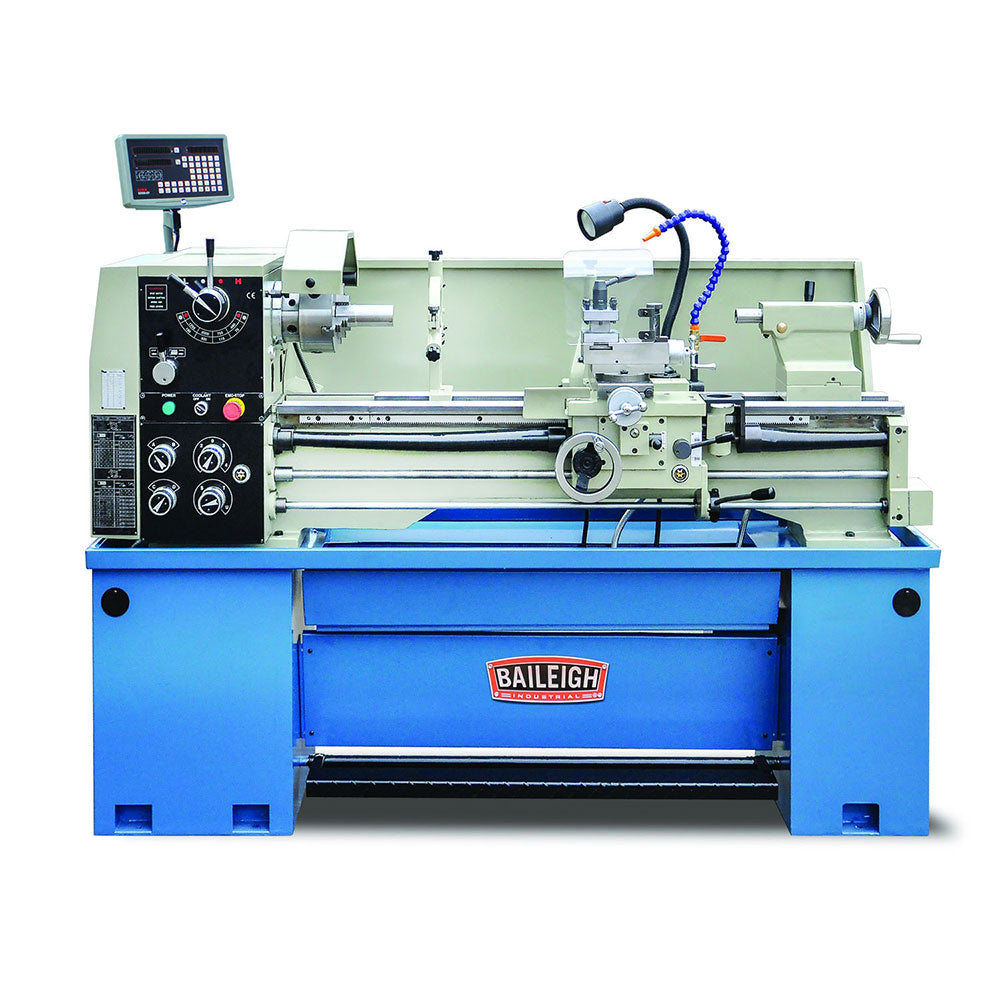 Baileigh, Baileigh 1016623 PL-1440E-1.0 14" x 40" Metal Lathe w/ Integrated Coolant System