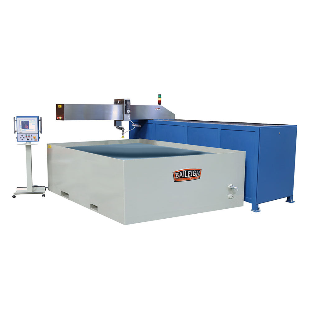 Baileigh, Baileigh 1019138 WJ-85CNC 480V 3PH 60" x 98" CNC Water Jet