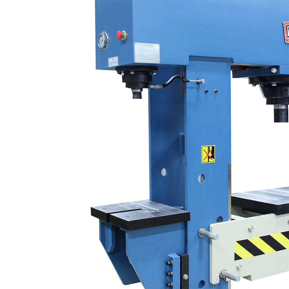 Baileigh, Baileigh 1019291 HSP-200M-C 200/20 Ton Two Station Hydraulic H-Frame Press