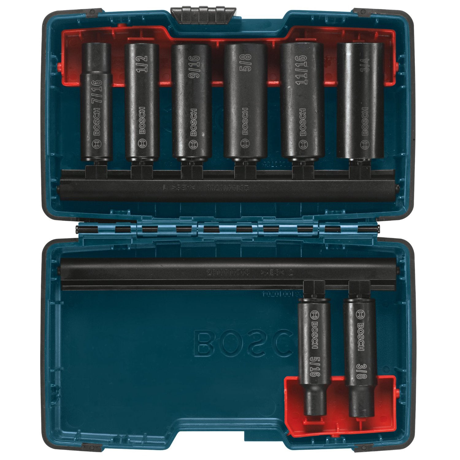 Bosch, Bosch 27285 8-Piece 3/8-Inch Deep High Torque Heavy-Duty Well Socket Set