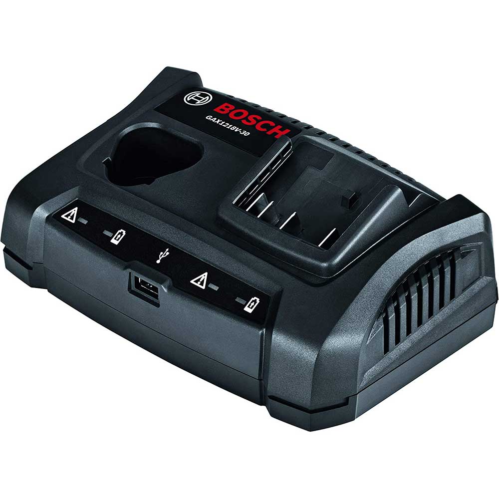 Bosch, Bosch GAX1218V-30 12V/18V Max Lithium-Ion Dual-Bay Battery Charger