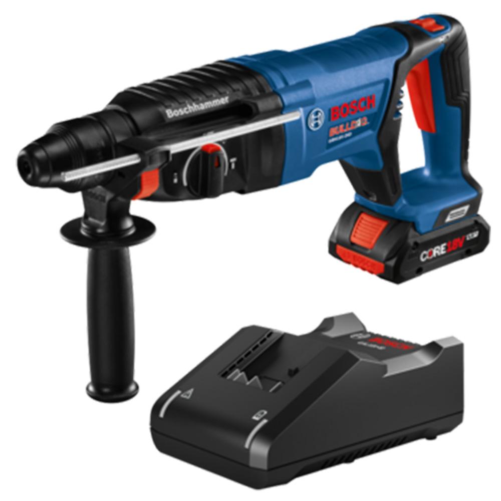 Bosch, Bosch GBH18V-26DK15 18V SDS  Plus 1 Inch Rotary hammer Kit