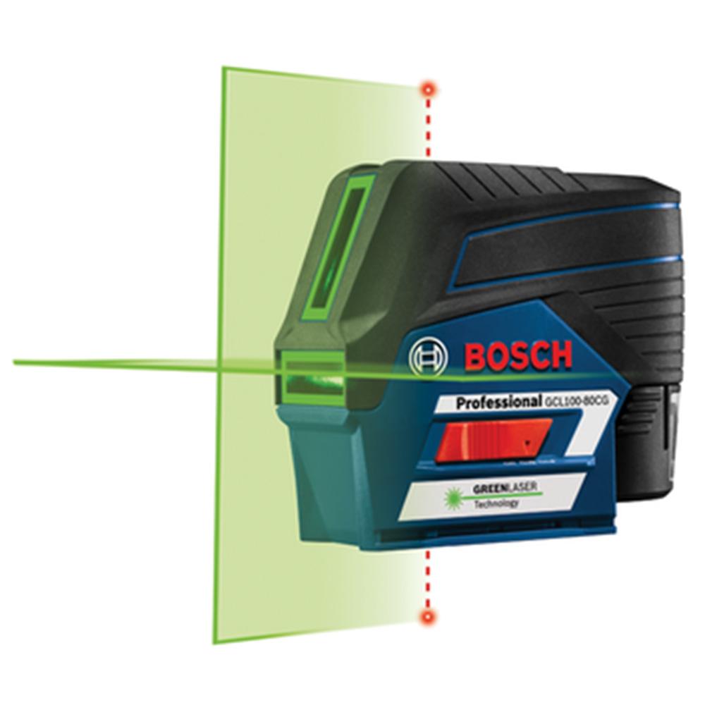 Bosch, Bosch GCL100-80CG 12V Green Beam Connected Combination Laser Kit