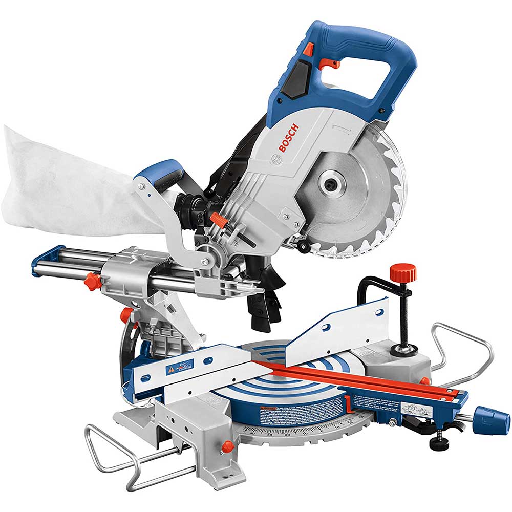 Bosch, Bosch GCM18V-08N14 18V 8-1/2" Single Bevel Slide Miter Saw Kit w/ Battery