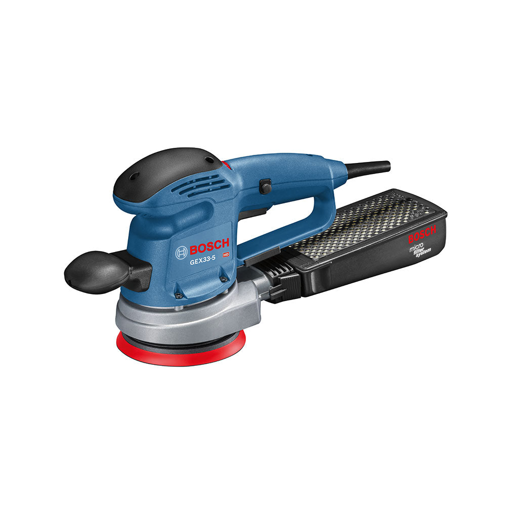 Bosch, Bosch GEX33-5N 5” Corded Multi-Hole Random Variable Speed Orbit Sander/Polisher