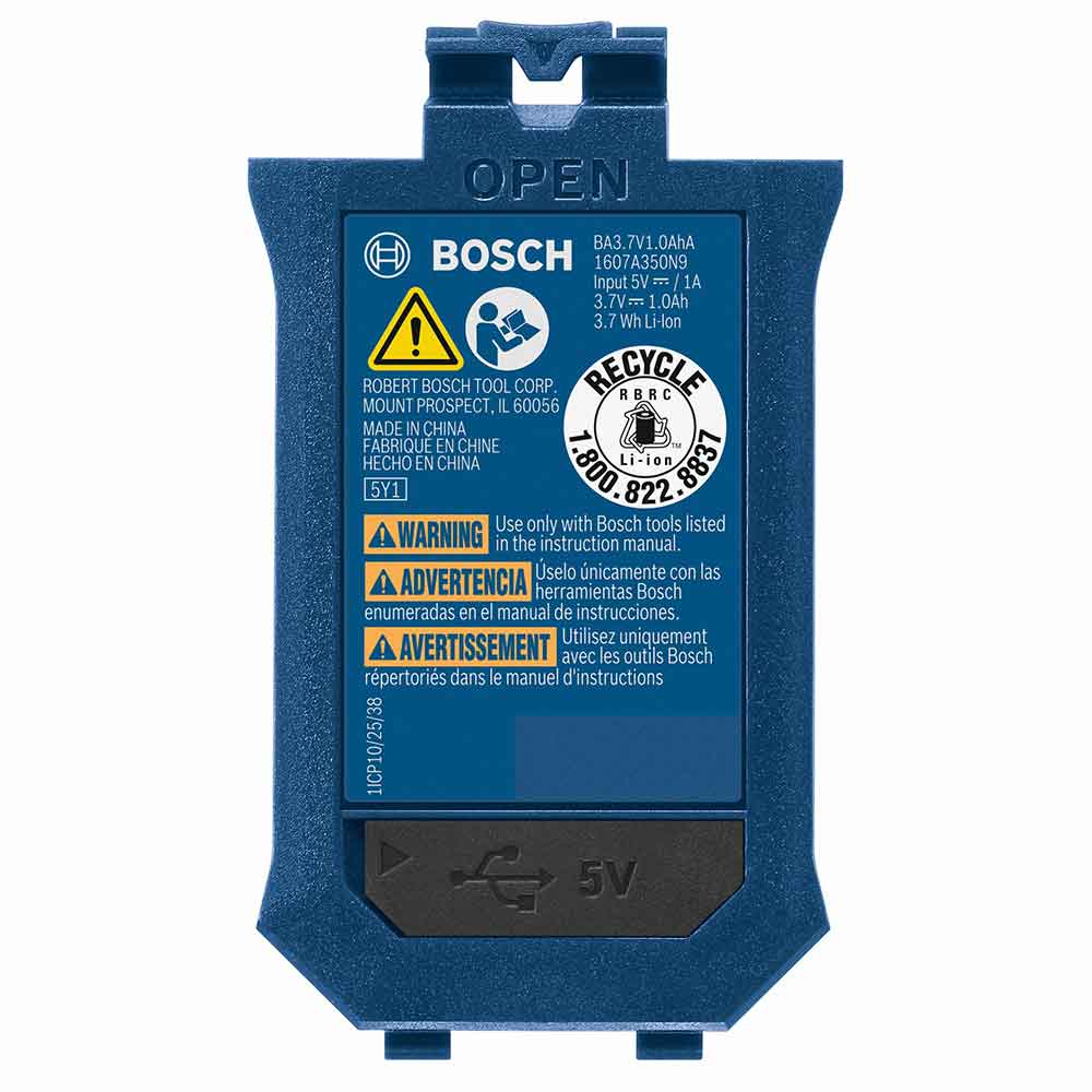 Bosch, Bosch GLM-BAT 3.7V Lithium-Ion Battery Pack for BLAZE Laser Measures