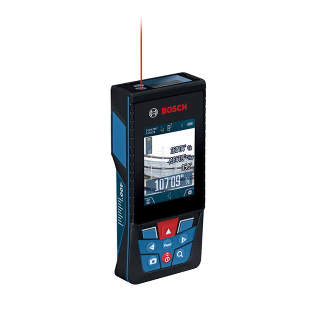 Bosch, Bosch GLM400CL 400 Feet Blaze Outdoor Connected Laser Measure with Camera