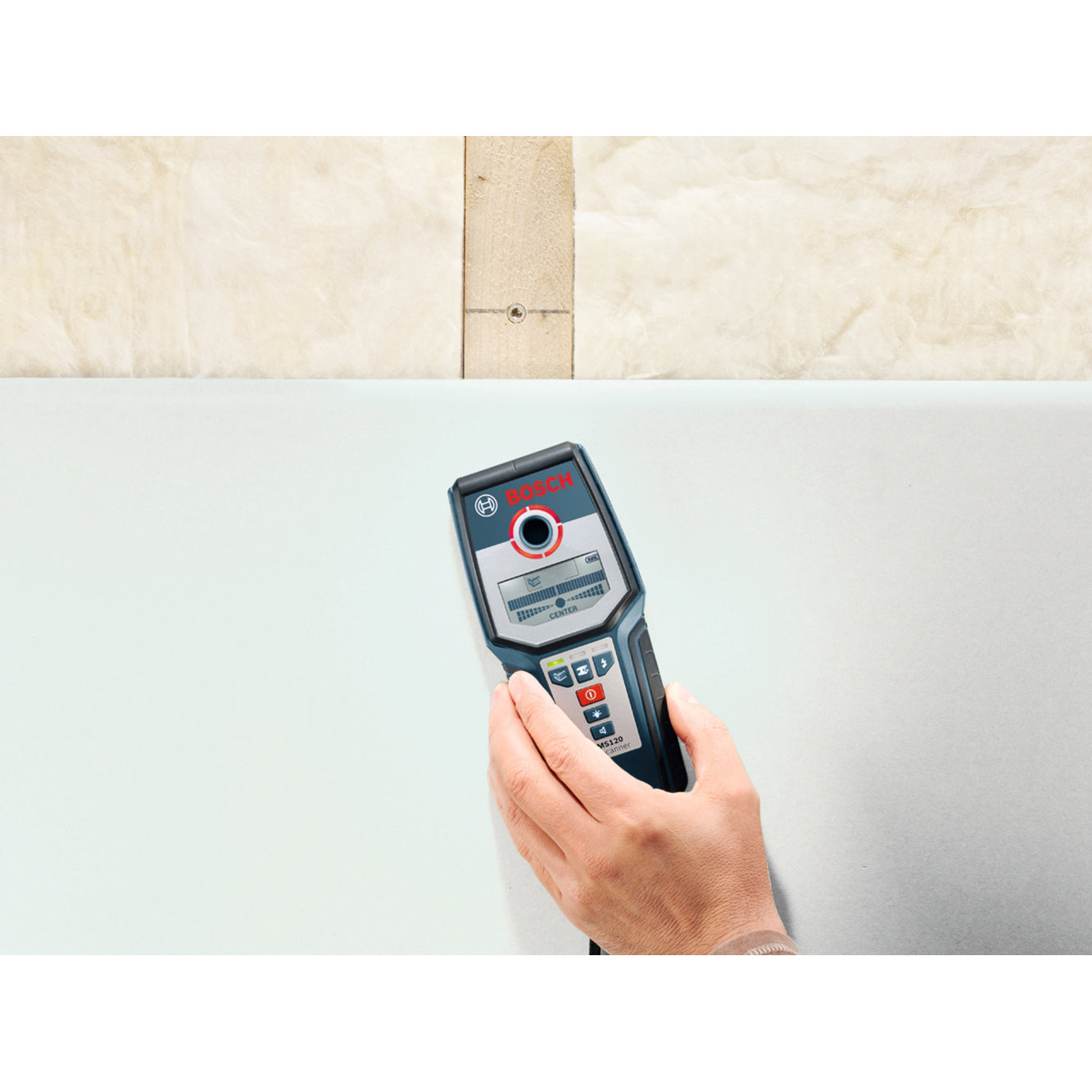 Bosch, Bosch GMS120 Multi-Mode Three Sensor Audible Detection Digital Multi-Scanner