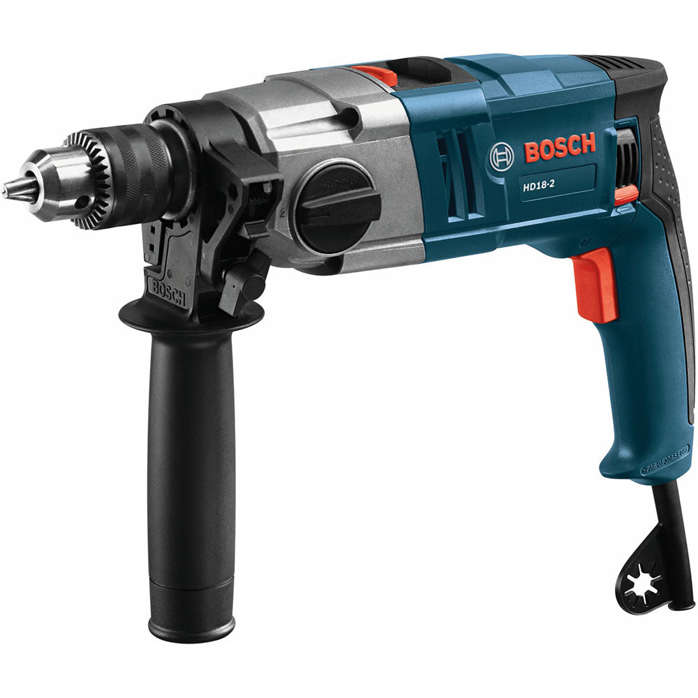 Bosch, Bosch HD18-2 120V 1/2" Corded 2-Speed Heavy Duty Hammer Drill Kit