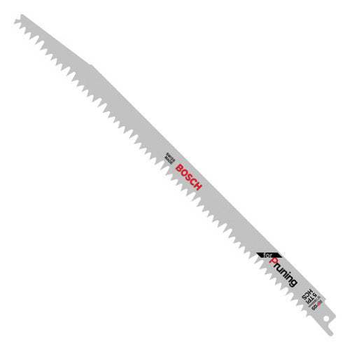 Bosch, Bosch RP125 12-Inch 5 TPI Fast Wood Cutting Reciprocating Saw Blades - 5pk