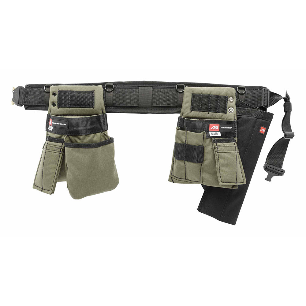 Diamondback, DIAMONDBACK DB5-15-GR-XL Ranger Green Maestro Tool Belt Extra Large