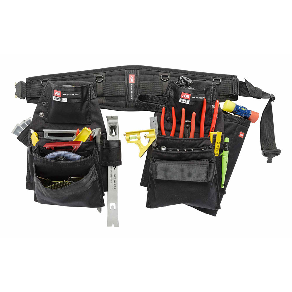 Diamondback, DIAMONDBACK DB5-20-BK-XL Black Denali 2.0 Tool Belt Extra Large