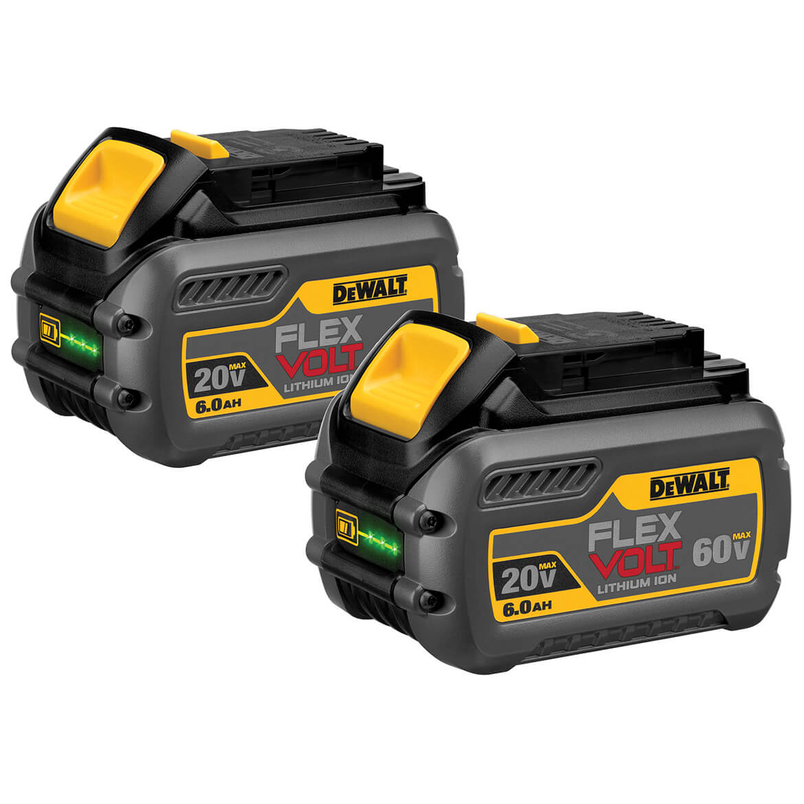 DeWALT, DeWALT DCB606-2 20V/60V FLEXVOLT 6.0Ah Battery Pack - 2pk