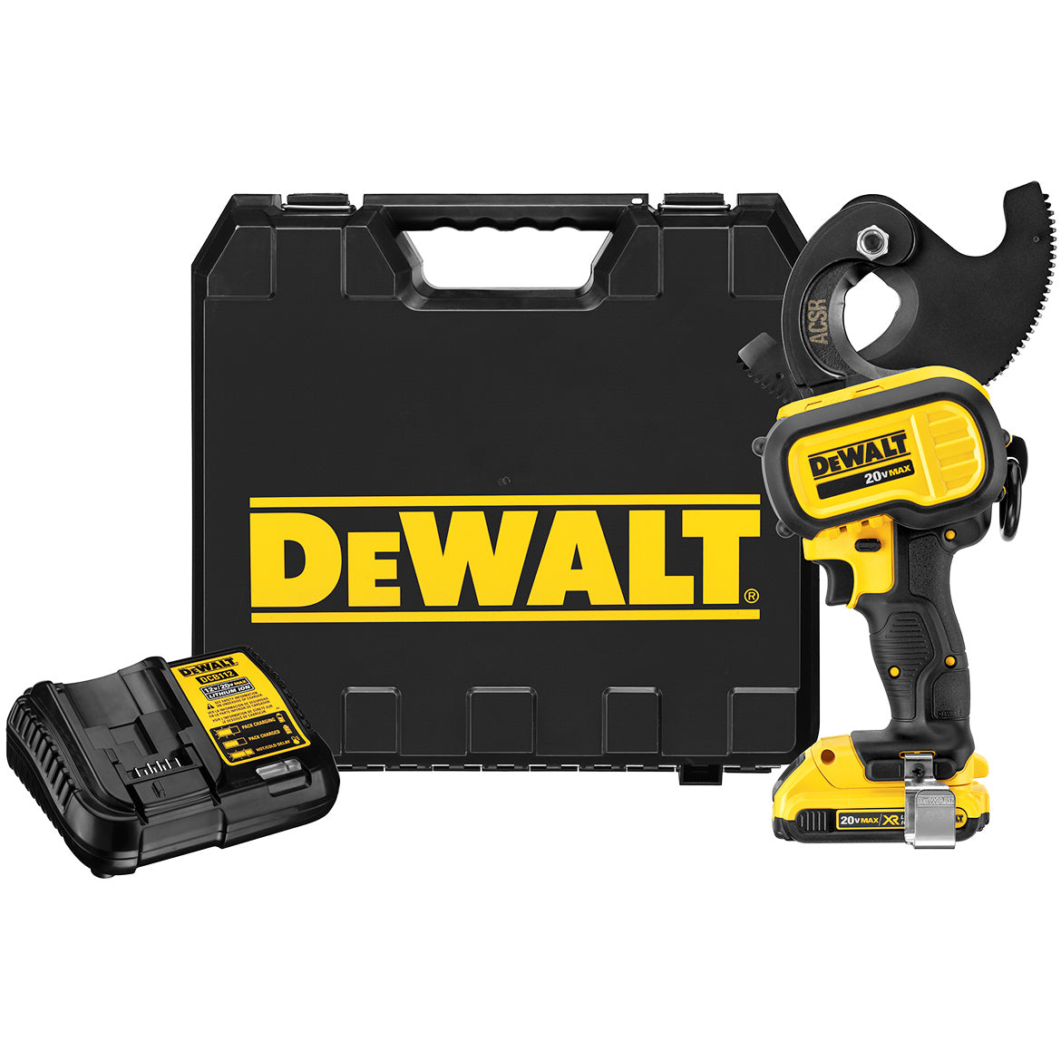 DeWALT, DeWALT DCE155D1 20V MAX Heavy Duty ACSR LED Cordless Cable Cutting Tool