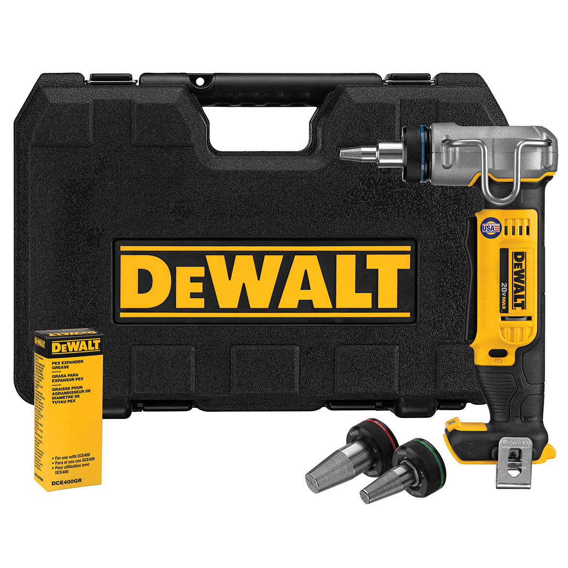 DeWALT, DeWALT DCE400B 1-Inch Pex Cordless Rotating Head Expansion Tool - Bare Tool