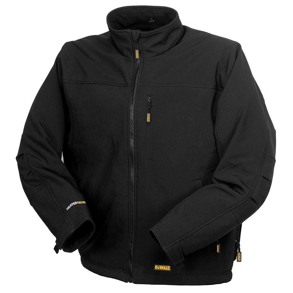 DeWALT, DeWALT DCHJ060ABD1-L 20V Heated Soft Shell Jacket Kit, Black, Large