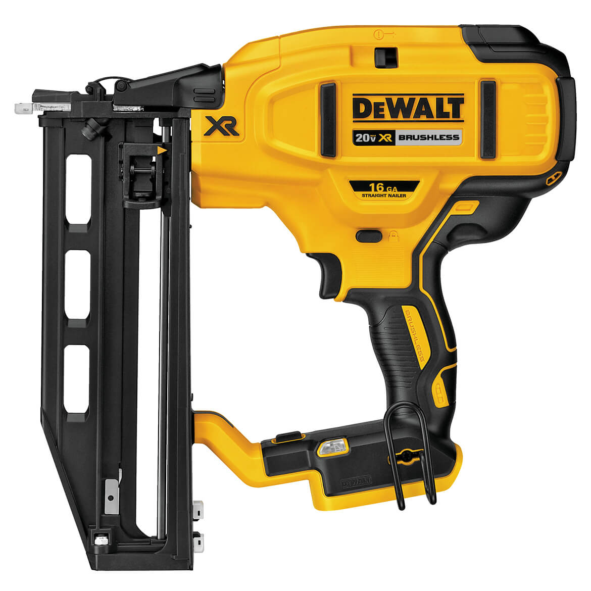 DeWALT, DeWALT DCN662B 20V MAX XR 16-Gauge Cordless Straight Finish Nailer - Bare Tool