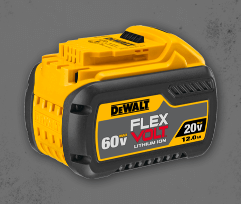 extend your runtime with flexvolt batteries