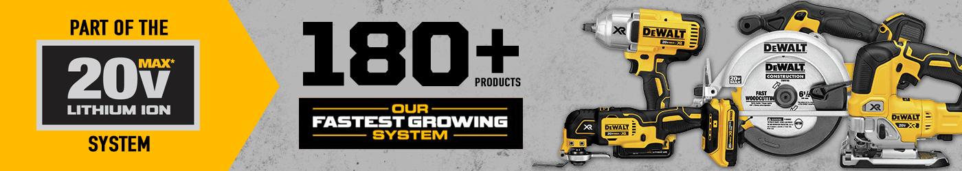 dewalt 20v fasting growing system