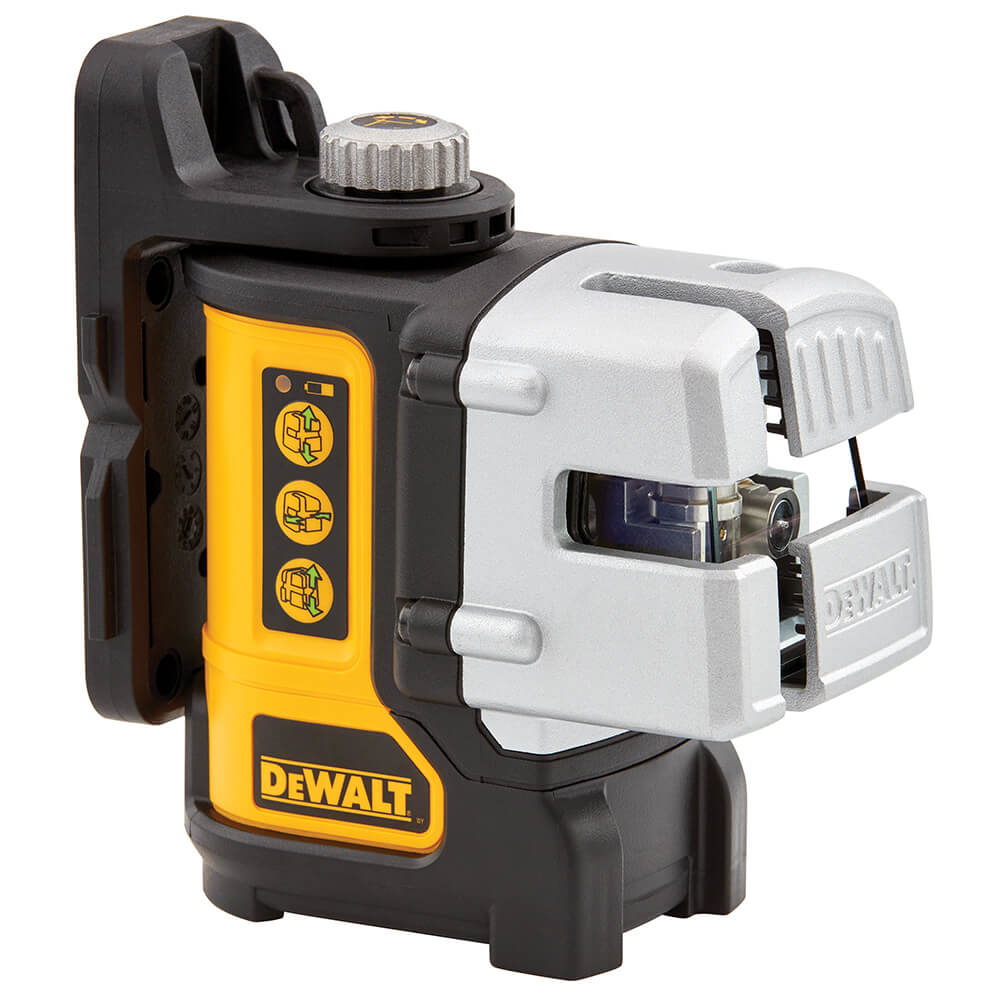 DeWALT, DeWALT DW089CG 3-Way IP54 Green Beam Self-Leveling Multi Line Laser Level