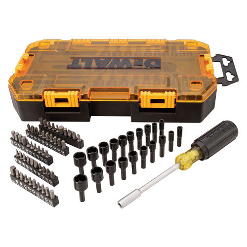 DeWALT, DeWALT DWMT73808 1/4-Inch 70 Piece Vinyl Grip Multi-Bit and Nut Driver Set