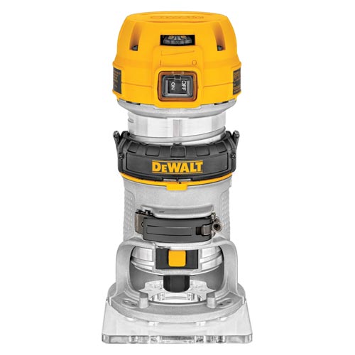 DeWALT, DeWALT DWP611 1.25HP Compact Premium VS Woodworking Router Tool - LED Lighted