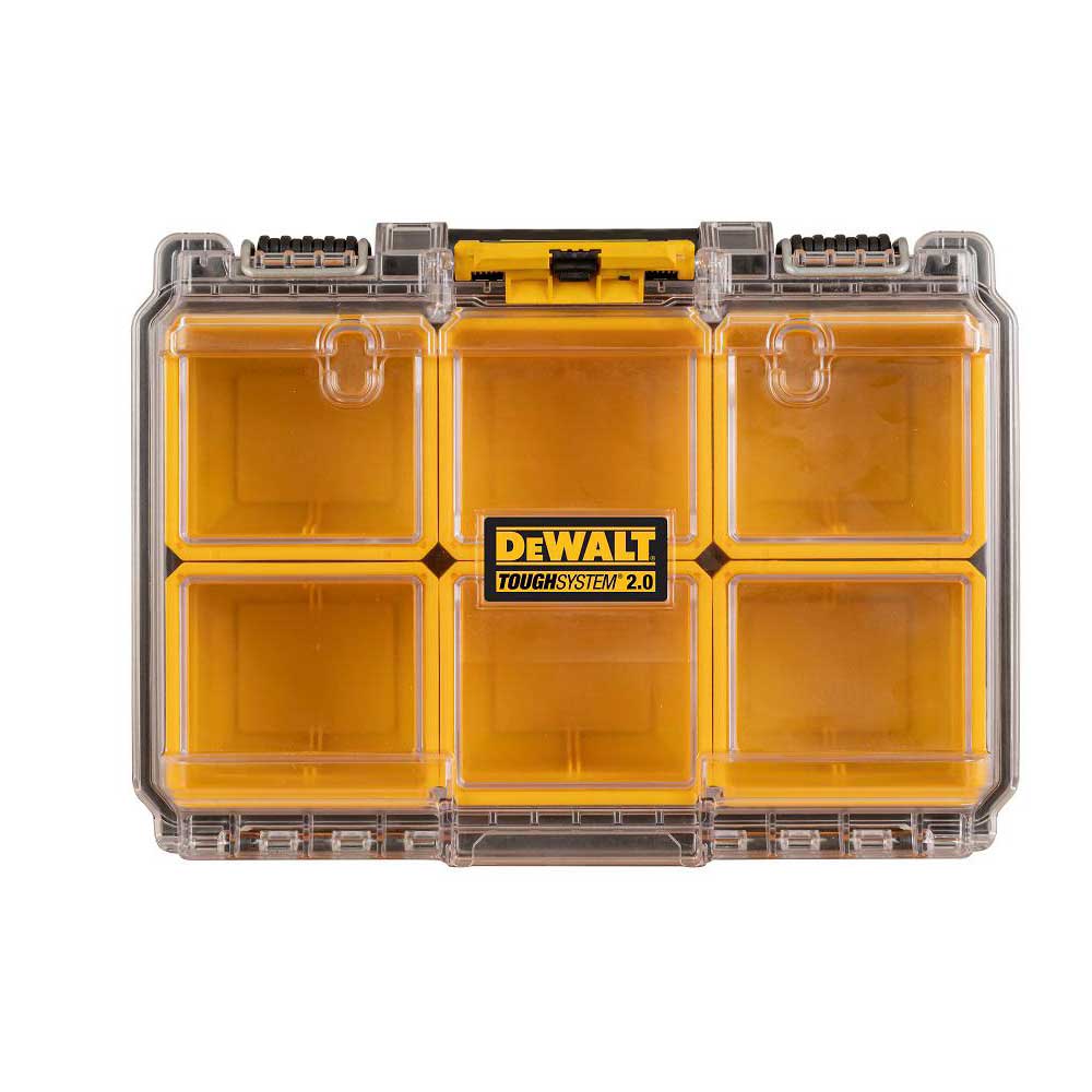 DeWALT, DeWALT DWST08020 TOUGHSYSTEM 2.0 6 Deep Compartment Small Parts Organizer