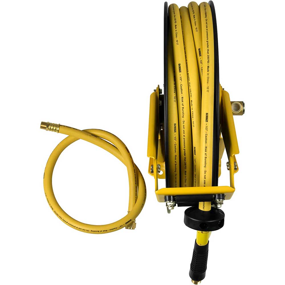 DeWALT, DeWALT DXCM024-0344 1/2" x 50' Double Arm Auto Retracting Air Hose Reel