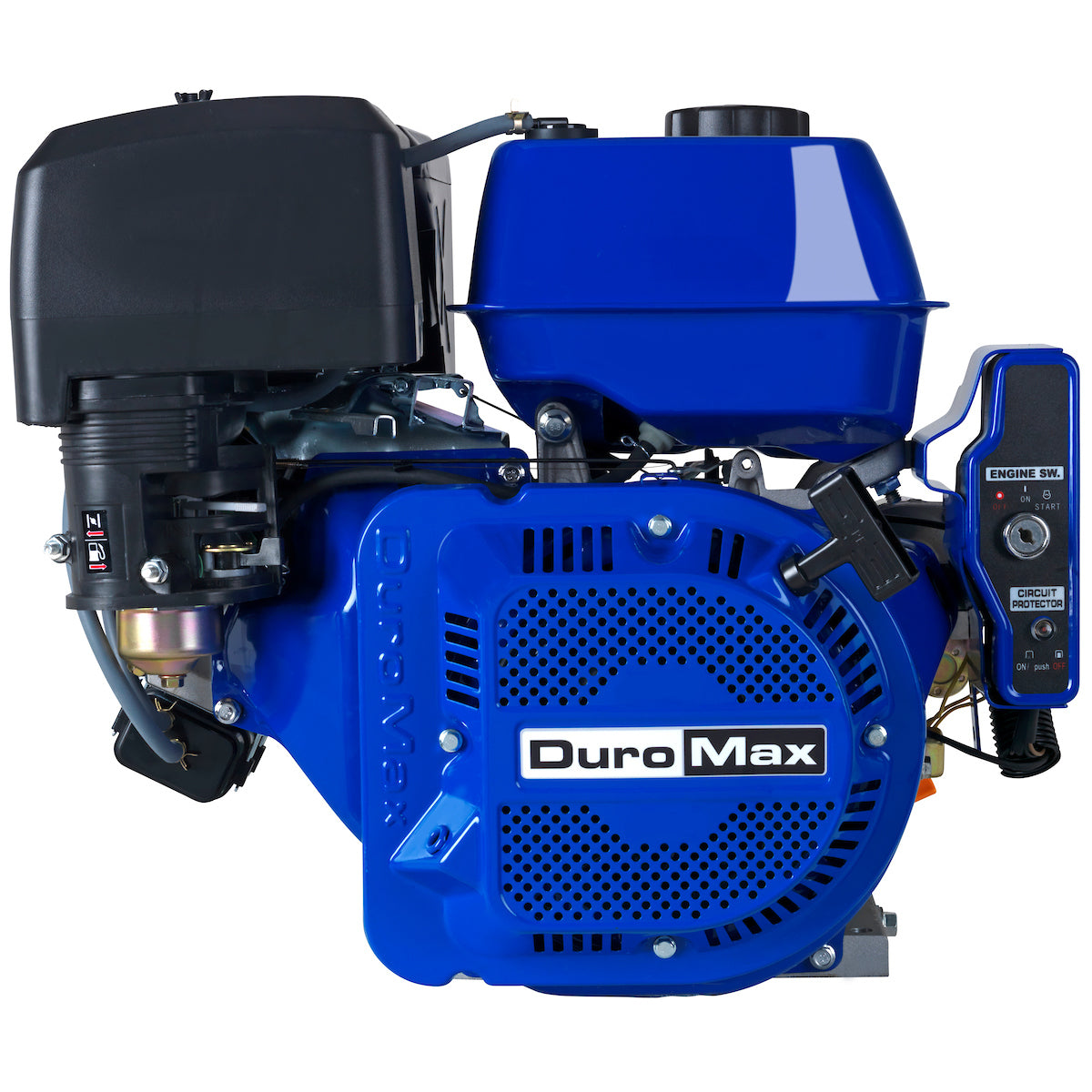 DuroMax, DuroMax XP16HPE 420cc 1" Recoil/Electric Start Horizontal Gas Powered Engine