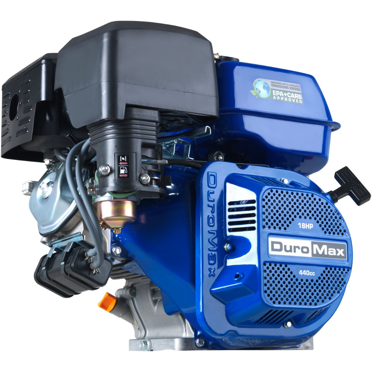 DuroMax, DuroMax XP18HP 440cc 3600 RPM 1" Recoil Start Horizontal Gas Powered Engine