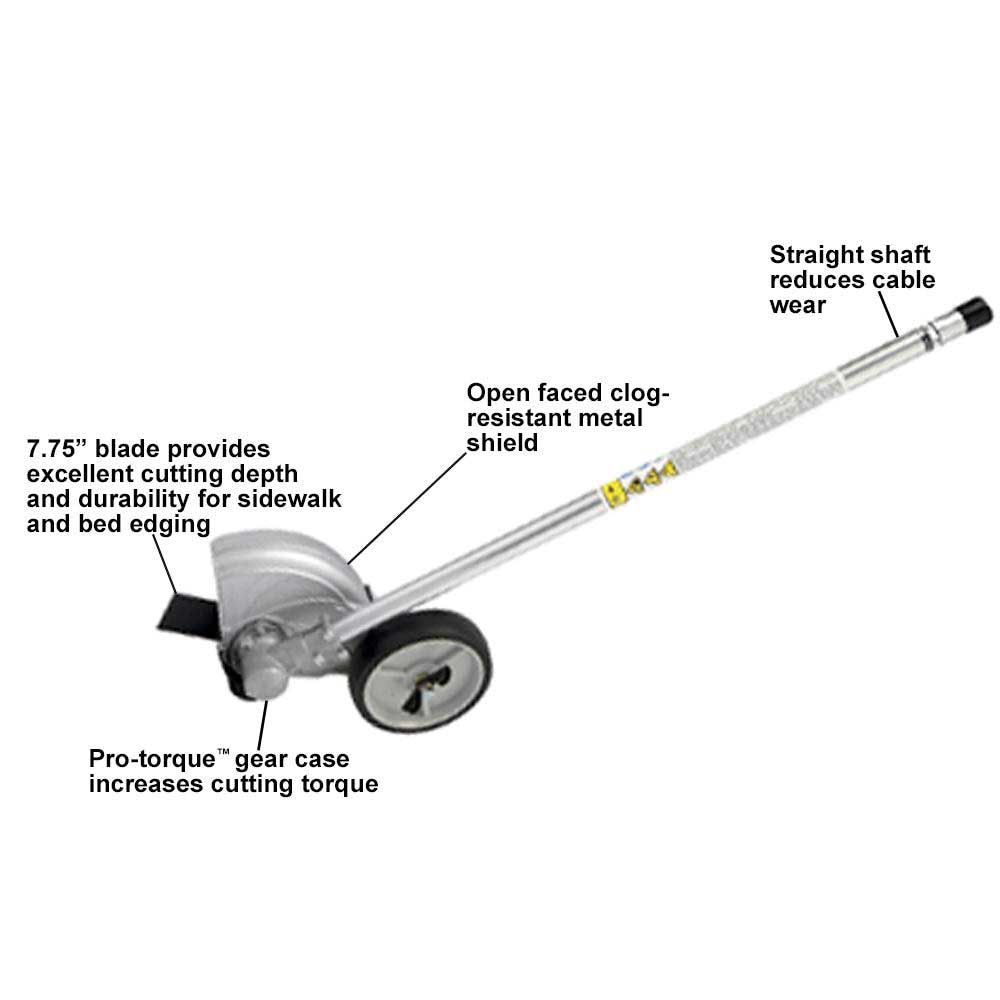 Echo, Echo 99944200475 PAS Straight Shaft Edger Attachment w/ 8" Bar