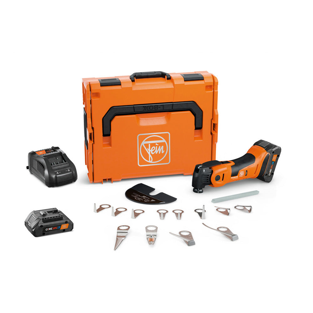 Fein, Fein 71293762090 18V MultiMaster 700 1.7 Q AutoGlass Oscillating MultiTool Kit