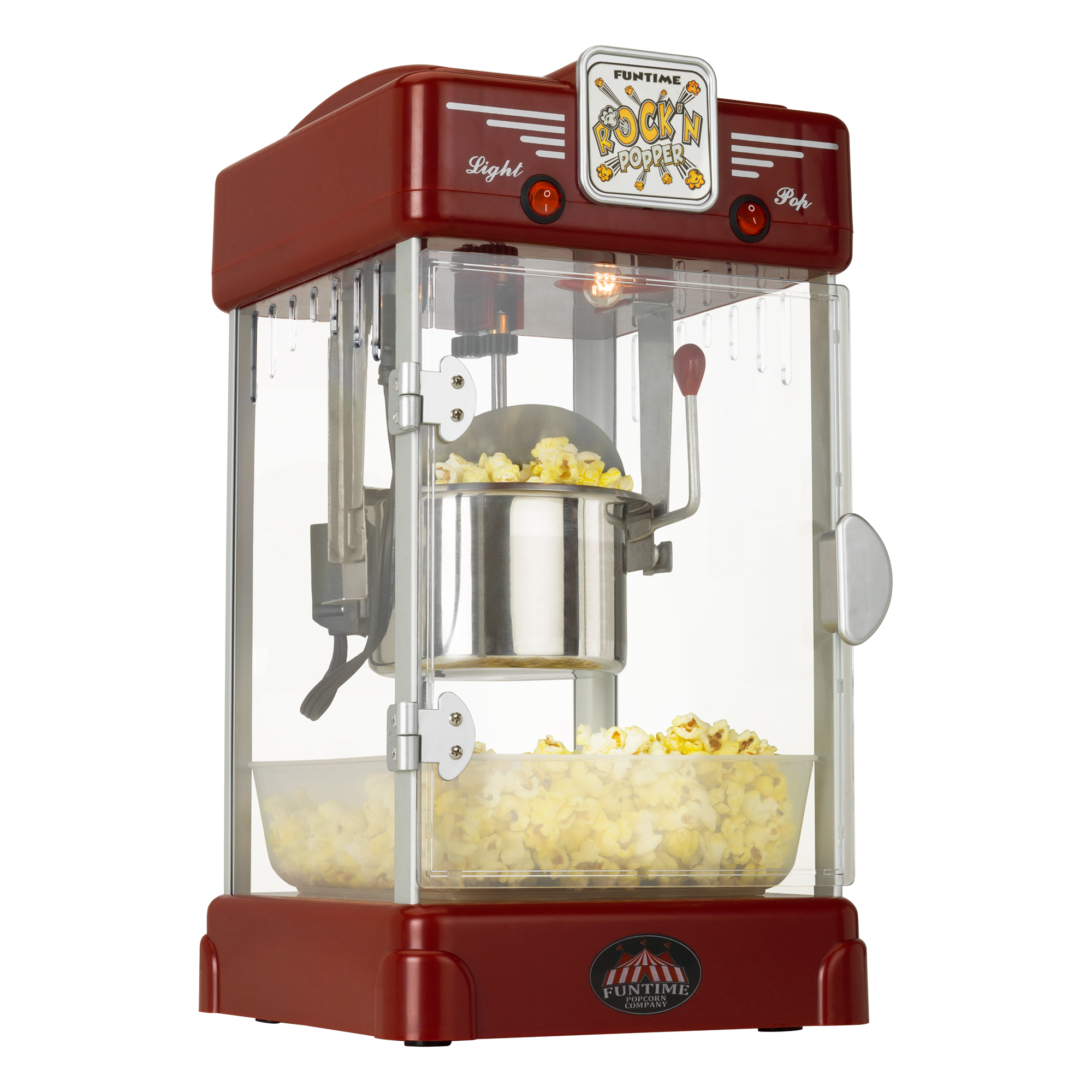 FunTime, FunTime FT2518 2.5oz Rock'N Popper Popcorn Machine Maker Retro Style