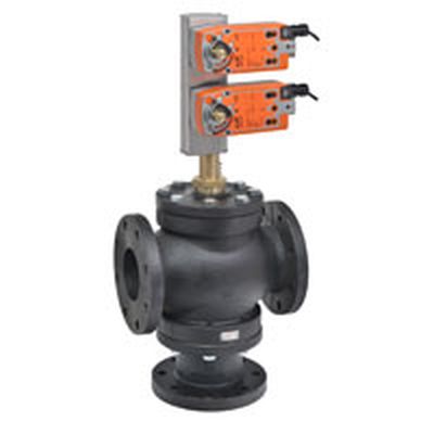 Belimo, G780S-250+2*AFB24-X1    | Globe Valve | 3" | 3 Way | 91 Cv | w/ Spg Rtn | 24V | On/Off  |   Belimo  (OBSOLETE)