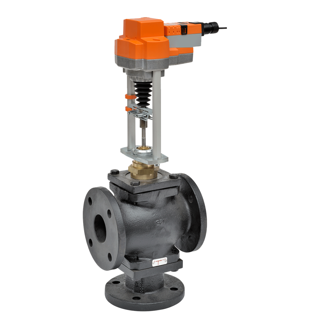 Belimo, G780S-250+EVB24-MFT    | Globe Valve | 3" | 3 Way | 91 Cv | w/ Non-Spg | 24V | MFT  |   Belimo