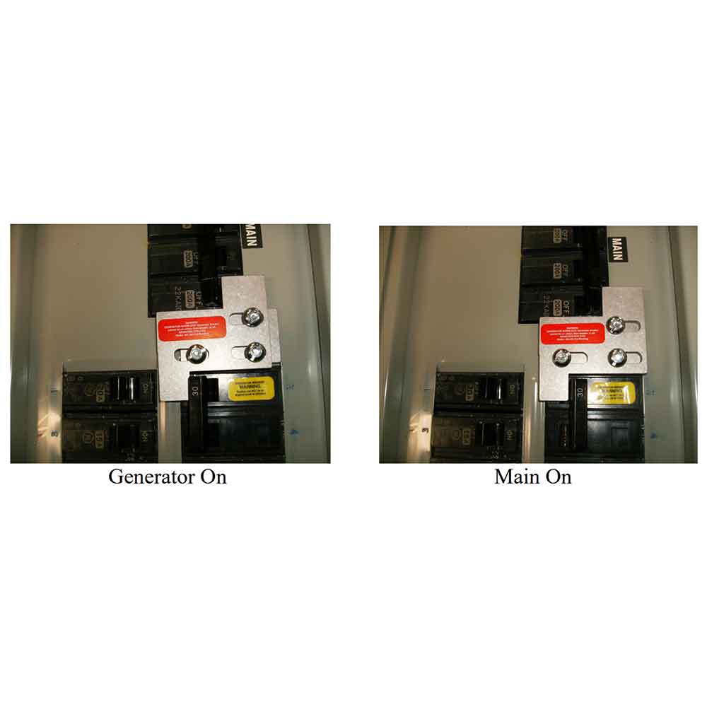 GenInterlock, GenInterlock GE-200A Generator Interlock Kit Breaker Panel 150/200 Amp Panels General Electric GE
