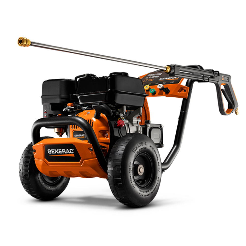 Generac, Generac 6924 3600-PSI 2.6 GPM Professional Gasoline Powered Pressure Washer