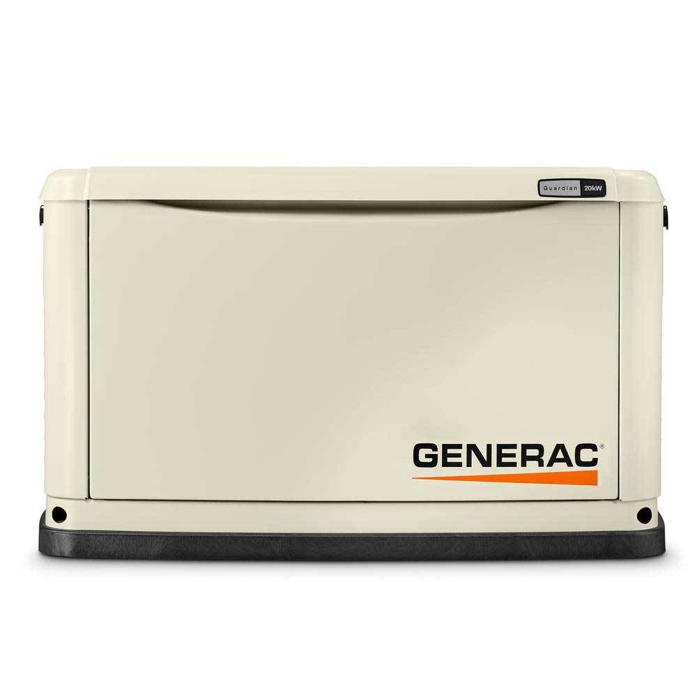 Generac, Generac 70771 20/17 kW Air-Cooled Standby Generator, Aluminum Enclosure