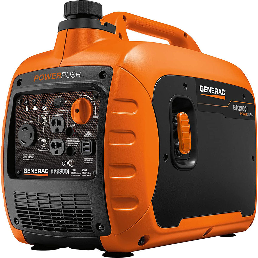 Generac, Generac 7154 GP3300i Portable Inverter Generator w/ PowerRush Technology