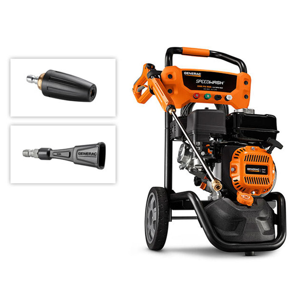 Generac, Generac 7899 2900 PSI SPEEDWASH Gasoline Pressure Washer