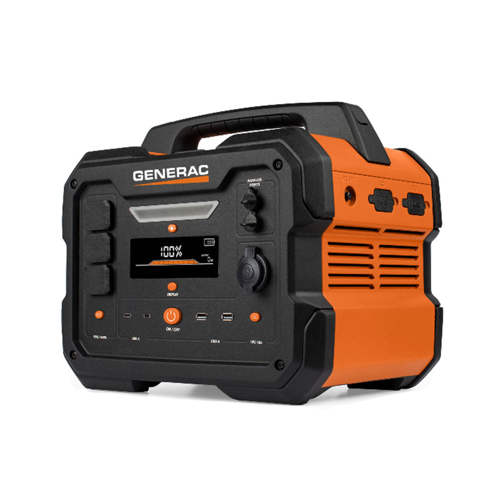 Generac, Generac 8025 GB1000 Compact Portable Power Station w/ Wireless Charging Pad