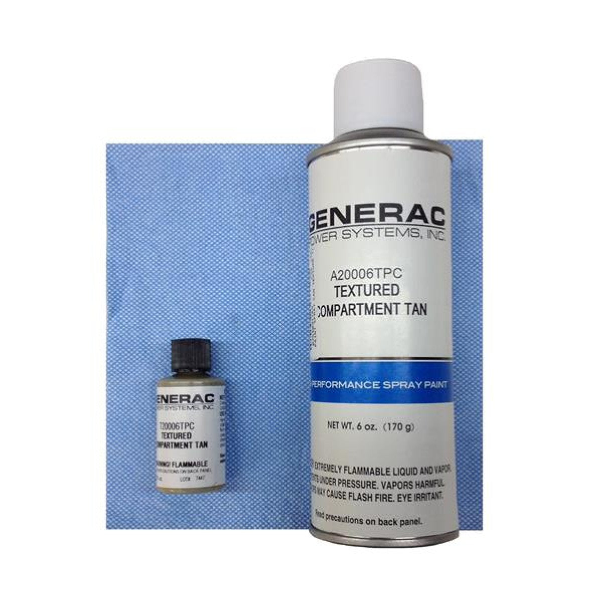 Generac, Generac GNC-5653 Touch Up Bottle and Spray Can Paint Kit - Tan