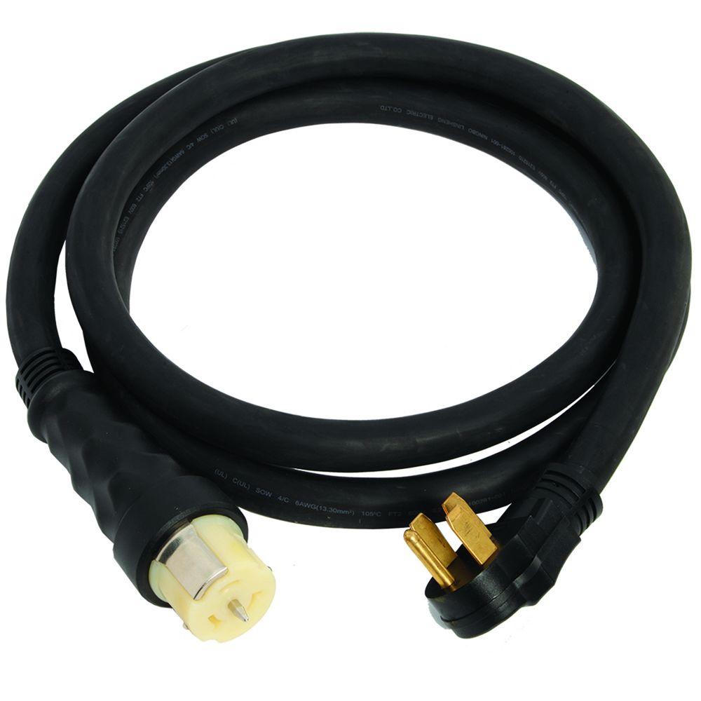 Generac, Generac GNC-6330 10' 50Amp Generator Cord W/Nema 1450 Male/Locking Cs6364 Female