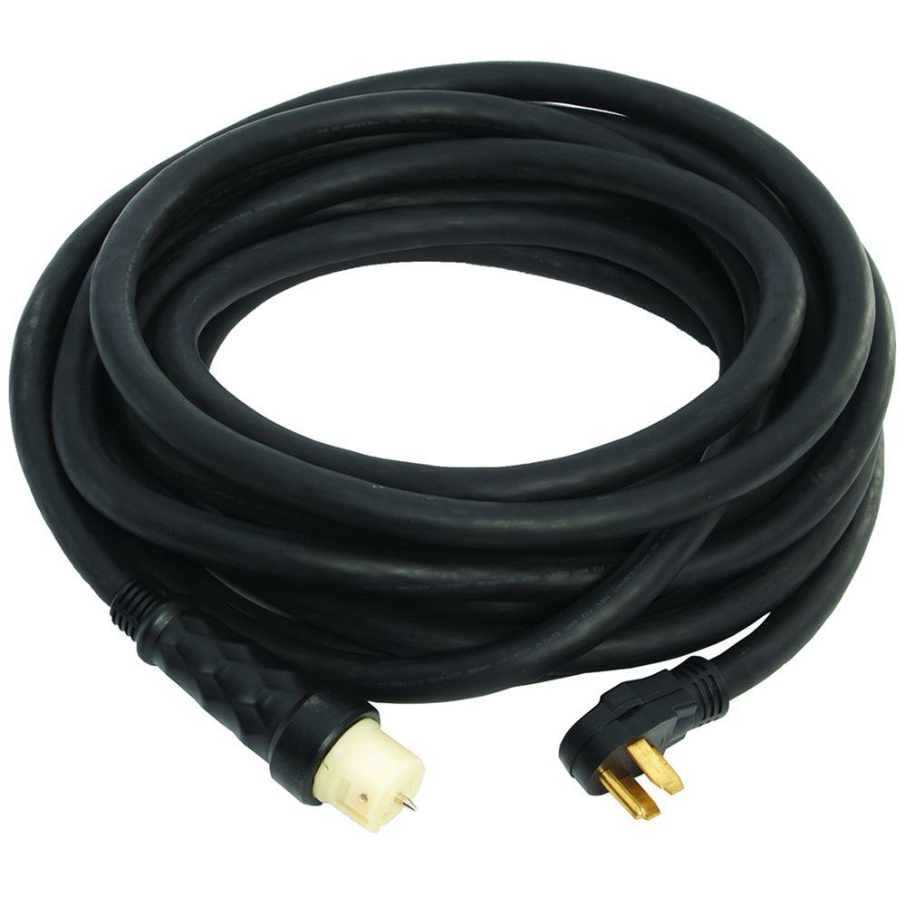 Generac, Generac GNC-6389 50-Amp 25-Foot Generator Power Cord With Straight Blade Prongs